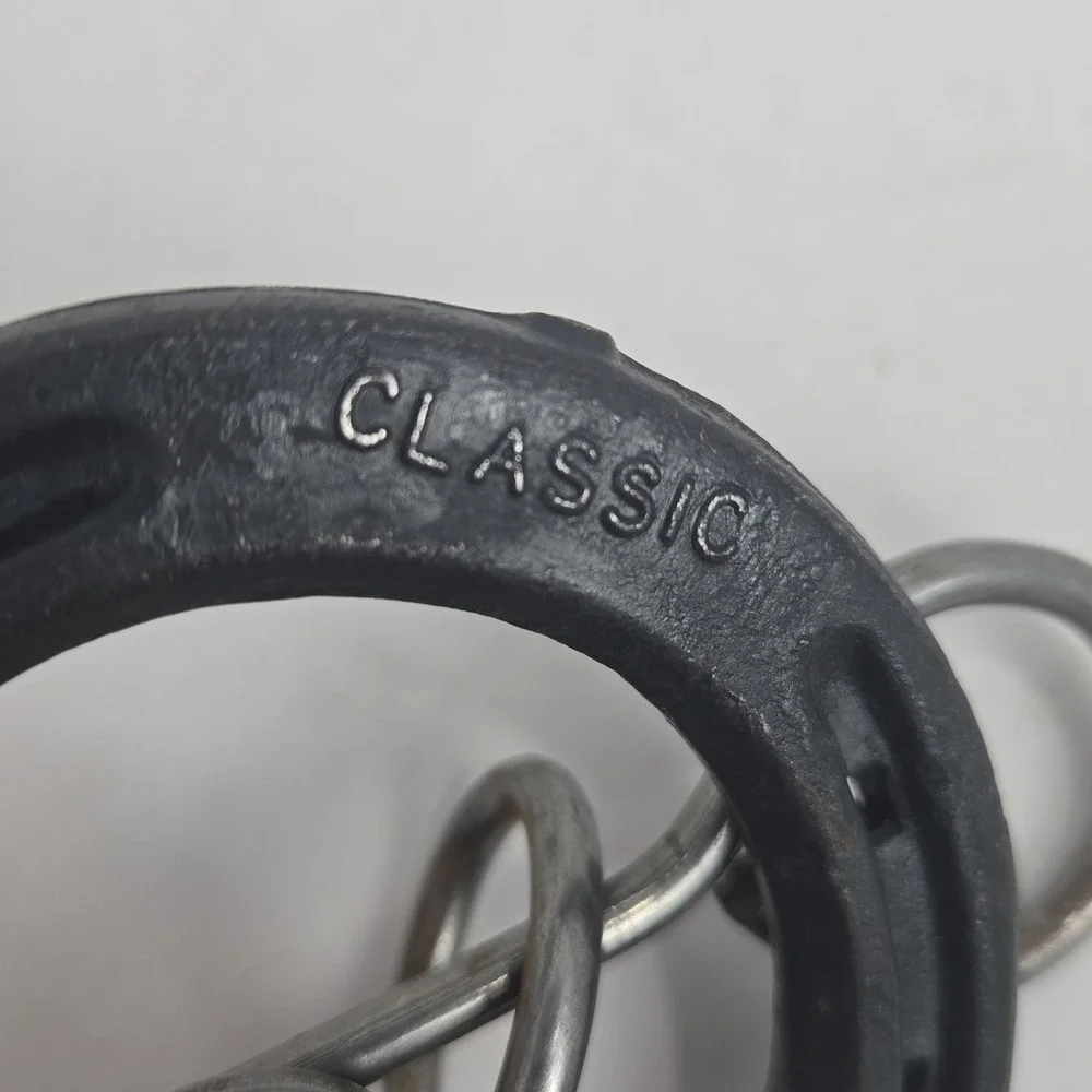 Vtg American Horseshoe Game Diamond Classic Keyhole Brain Teaser Western Decor